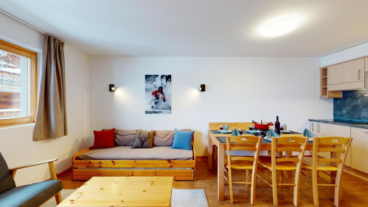 Pracondu 1 Outdoor & Fun Appartement 1 Chambre Superieur Avec Balcon By Alpvision Residences Нендаз Екстериор снимка